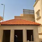 قرميد معدني قرميد فخار مظلات بيوت شعر