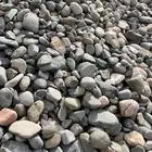 حجر نهري طبيعي للزينة