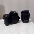 كاميرا 250d مع العدسه والذاكرة والشنطه