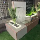 تصميم وتنفيذ غرف زجاجية وشلالات ونوافير