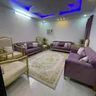 كنب و5 طاولات زجاج