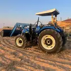 حراثه فيات شبه جديده الجميح مع ملحقاتها