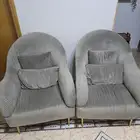 كرسيين قطيفه للبيع