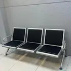 جديد كراسي انتظار جلد و حديد والمنييم متوفر 2 و 3و 4و مقعد