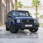 مرسيدس جي كلاس ازرق مطفي