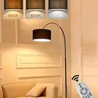 مصباح أرضي دومويك ليد عمودي منحني بتصميم كلاسيكي