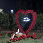 تنسيقات وحفلات شكل قلب وقارب للتنسيق والتصوير