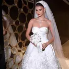 فستان زواج جديد و فاخر 3000