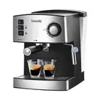 الة قهوه مع عصا تبخير شبه جديده ونظيفه وبكامل ادواتها