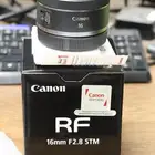 عدسة كانون canon rf 16mm .. f 2.8