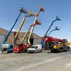 كرينات ورافعات سله مان لفت وسيزر لفت للايجار اليومي والشهري