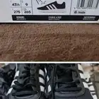 جزمة رياضية ايدديس مقاس 44 للون الأسود