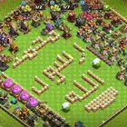 قرية كلاش اوف كلانس تاون 17 شبه ماكسس Clash of Clans