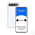 Tecno Pova Slim 5G أبيض   شبه جديد 6 أيام   ضمانين