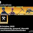 حساب فورت نايت طور الزومبي (انباع)