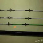 قصبة صيد مع 3 دليل مقاسات مختلفه