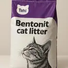 Bentonite cat litter 25L
