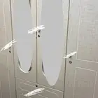 دولاب جديد استعمال 5 شهور 9 ارفف وتعليق و 3 ادراج ومرايتين