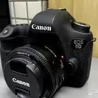 كاميرا كانون 6دي مع عدسه 50 ملي canon 6d  50mm