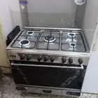 بوتاجاز إيطالي شغال الاشعال الذاتي.. ثلاجه 16 قدم نضيفه مره