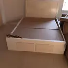 سرير 2 نفر نظيف وكله حديد جوده عاليه