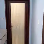 تفصيل باب المنيوم خشابي زجاج دبل