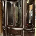 للبيع دولاب بوفيه طعام وطاولة بوفيه بمرايه وطاولة طعام بسعر