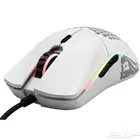 كيبورد رد دراقون و ماوس قلوريس مودل o- كلهم ب اللون الابيض