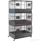 للبيع قفص طيور 3 ادوار جديد