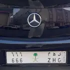 لوحة مميزه للبيع 666