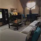كنب صالة L مع باقي الاثاث