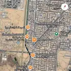 ارض واجهتين حي الحمدانية للبيع