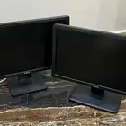 شاشتين كمبيوتر Dell