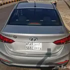 سيارة   اكسنت موديل 2018 حاله جيدا جدا إيجار شهري