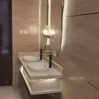 مغسله رخام كامله مع المرايا للبيع