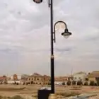 اعمدة أنارة ديكوري مخروطي