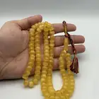 سبحة كهرمان كلينغرادي فاخر ( مسابيح الفيصل )