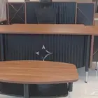 مكتب طقم جديد و طاولة و كراسي و كنب و كراسي انتظار و دولاب