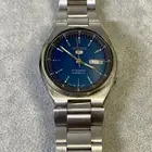 ساعة سيكو 5 (SEIKO 5) أزرق بيبسي فنتج