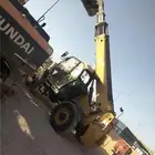 يوجد لدينا رافعه تلسكوبيه لرفع الرمل
