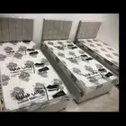 سرير مفرد مع مرتبة متوفر جديد تمام ا بأفضل جودة بجميع الألوا