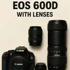 600d camera with 3 lans