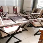 تفصيل علي حسب طلب العميل جلسات خارجية للحدائق وداخليه مجالس