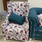 طقم كنب مع ستارة