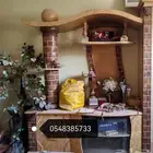 منظر للبيع مع عده اشياء متنوعه