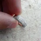 بيع خاتم فضة 925 أنيق وجميل