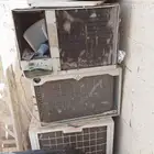 اربع مكيفات نضيييف سعر الواحد 500 للتواصل ( )