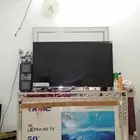 شاشه 50 بوصه سمارت وثلاجه مقاس 9 قدم جنرال بلاس للبيع