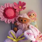 باقات ورد بخيوط الصوف