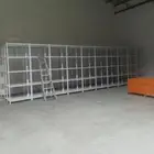 يوجد لدينا جميع انواع ارفوف وطني وصيني مستودعات وبقالات جديد